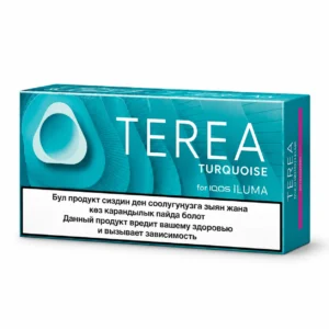 TEREA Turquoise Uzbekistan menthol pack Abu Dhabi